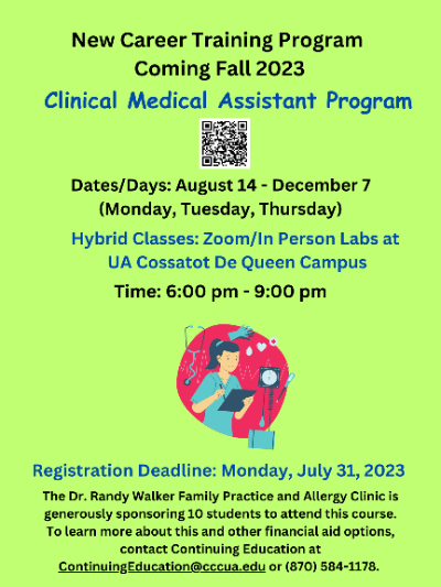 Clinical Med Asst - Cont Ed