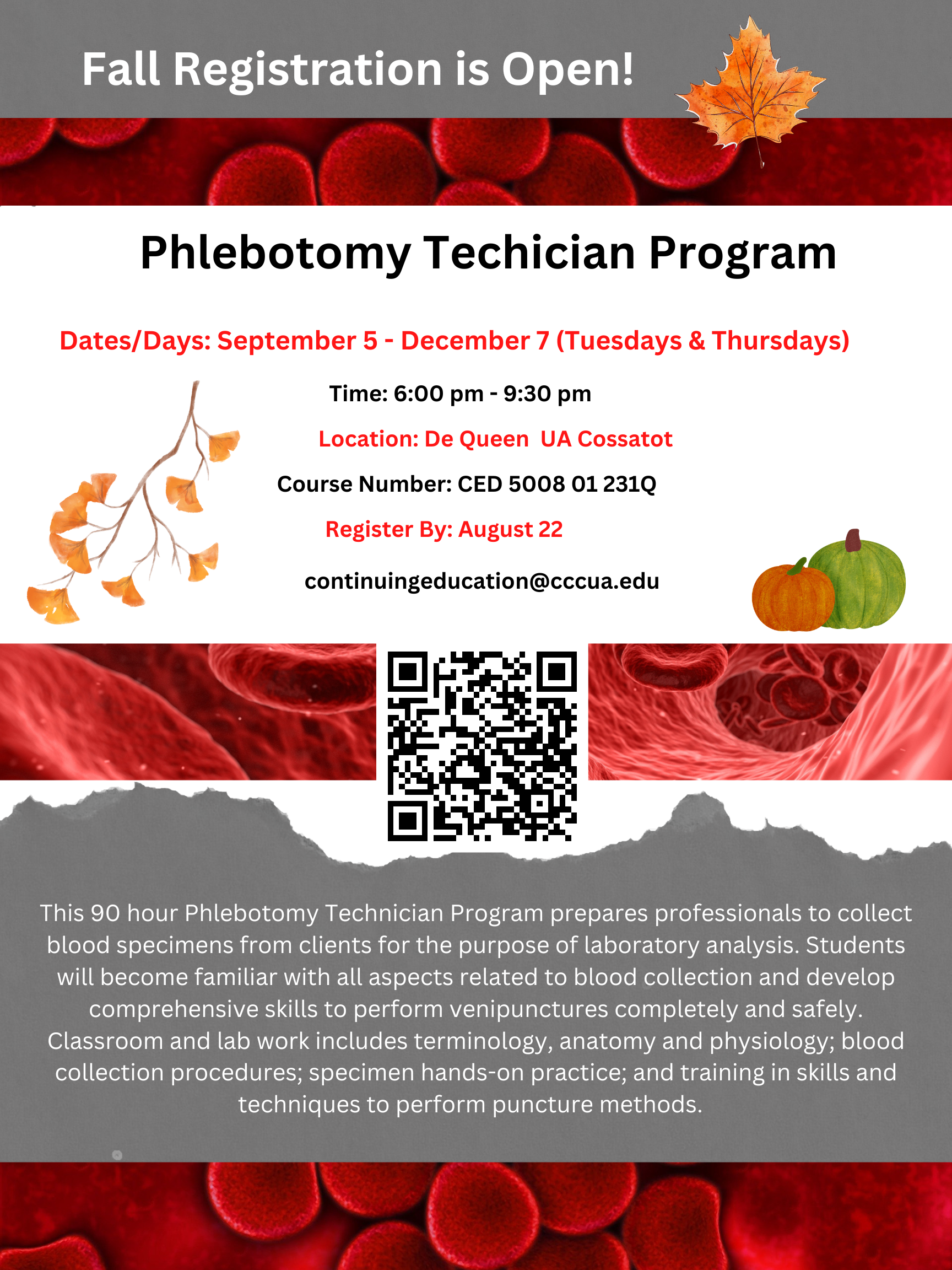 Phlebotomy Tech Pic Fall 23 - Cont Ed