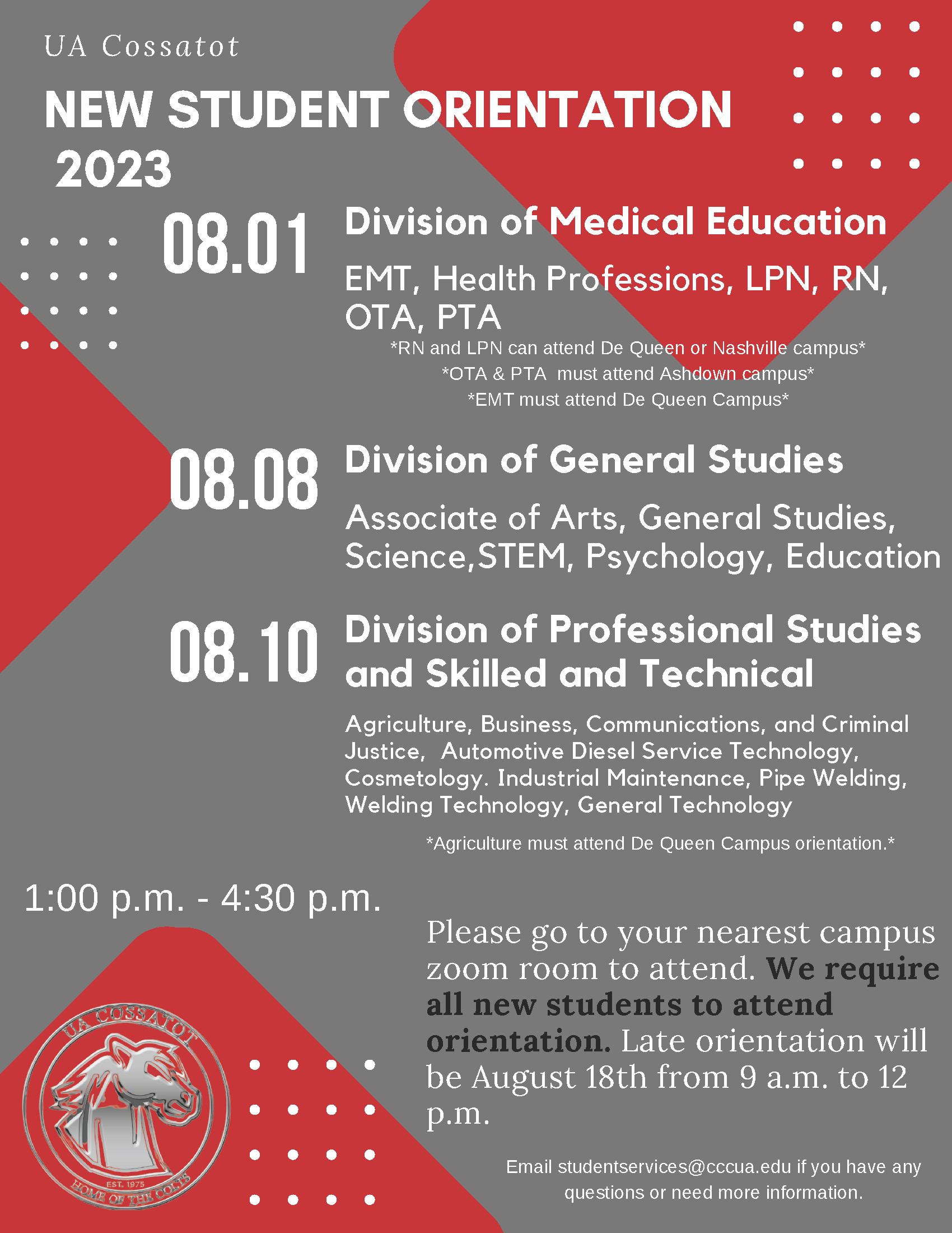 New Student Orientation 2023